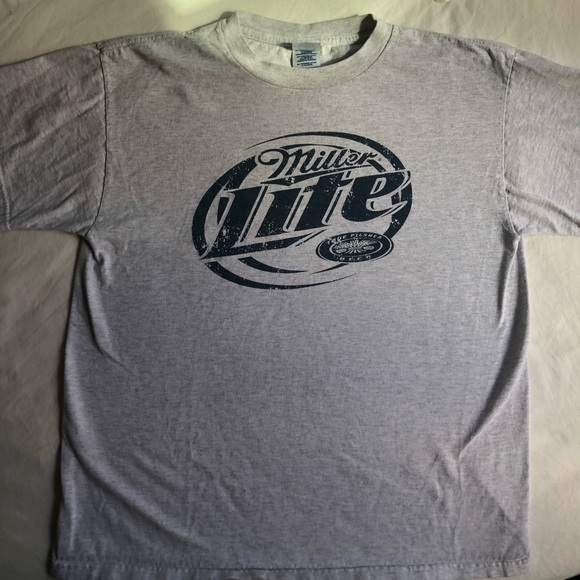 delta pro weight Tops - vintage miller light t-shirt